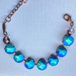 Sabika Emerge Matte Blue Vienna Bracelet